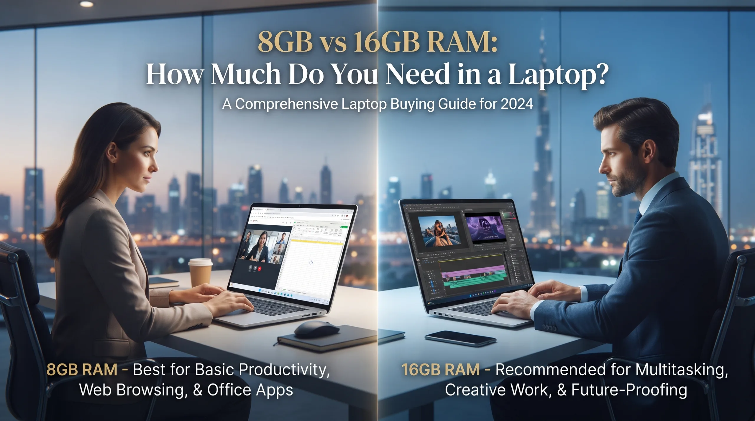8GB vs 16GB RAM How Much Do You Need in a Laptop
