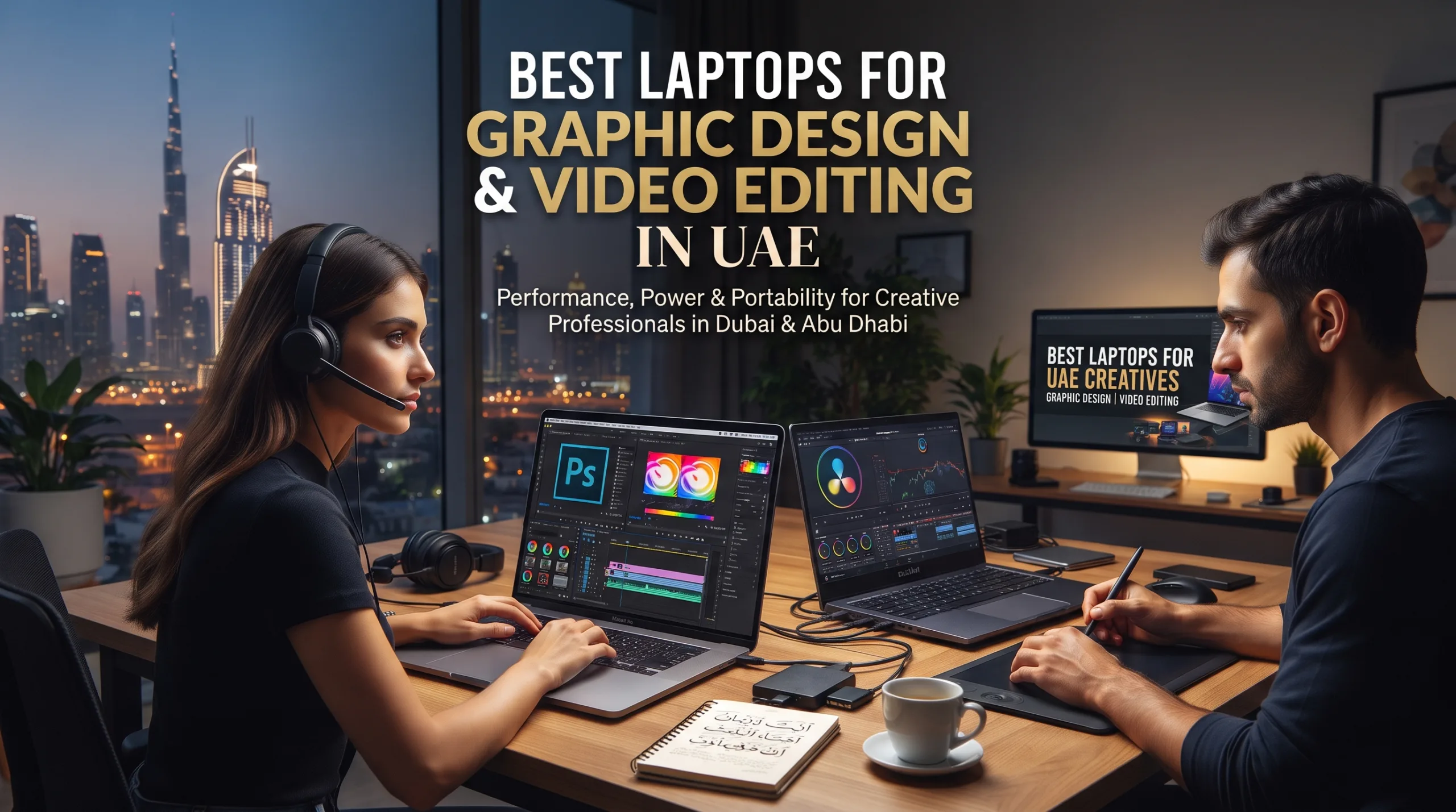 Best Laptops for Graphic Design and Video Editing in UAE